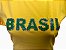 Camiseta Blusinha Feminina Brasil Estampada Strass Decorada - Imagem 2