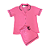 Pijama Americano Feminino Adulto Rosa - Lily Pijamas - Imagem 1