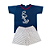 Pijama Meia Manga Masculino Infantil Âncora - Lily Pijamas - Imagem 1