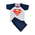Pijama Meia Manga Infantil Super Homem - Lily Pijama - Imagem 1