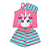 Pijama Baby Doll Regata Infantil Feminino Unicórnio - Lily Pijamas - Imagem 1