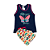 Pijama Short Doll Regata Feminino Infantil Estampa de Borboleta - Lily Pijamas - Imagem 1