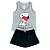 Pijama Baby Doll Regata Infantil Feminino Snoopy - Lily Pijamas - Imagem 1
