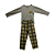 Pijama Infantil Masculino Longo Cinza Xadrez - Lily Pijamas - Imagem 1
