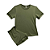 Pijama Adulto Feminino Meia Manga Verde - Lily Pijamas - Imagem 1
