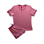 Pijama Adulto Feminino Meia Manga Rosa - Lily Pijamas - Imagem 1