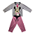 Pijama Infantil Feminino Longo Minie Rosa - Lily Pijamas - Imagem 1