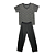 Pijama Masculino Infantil Gola em V Calça, Camisa Listrada - Lily Pijamas - Imagem 1