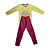 Pijama Longo Adulto Feminino Dog Fone - Lily Pijamas - Imagem 1