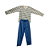 Pijama Longo Infantil Masculino Âncora - Lily Pijamas - Imagem 1