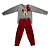 Pijama Infantil Feminino Longo Minnie Com Tapa Olhos - Lily Pijamas - Imagem 1