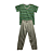 Pijama Masculino Infantil Gola V Calça, Camisa Listrada - Lily Pijamas - Imagem 1
