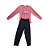 Pijama Longo Adulto Feminino Animais - Lily Pijamas - Imagem 1