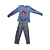 Pijama Longo Adulto Feminino Pinguim - Lily Pijamas - Imagem 1