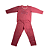Pijama Longo Adulto Feminino Moletinho Rosa - Lily Pijamas - Imagem 1