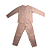 Pijama Longo Adulto Feminino Aberto Moletinho - Lily Pijamas - Imagem 1