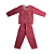 Pijama Infantil Feminino Longo Moletinho Rosa Gatinho - Lily Pijamas - Imagem 1