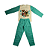Pijama Infantil Feminino Longo Filhotinhos Verde - Lily Pijamas - Imagem 1