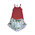 Baby Doll Adulto Feminino Gigi Cor Salmão - Lily Pijamas - Imagem 1