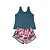 Pijama Short Doll Feminino Adulto Regata Verde - Lily Pijamas - Imagem 1
