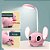 Luminária De Mesa Stitch Com Haste Flexível E Apontador - Imagem 2