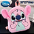 Mochila Disney Infantil Stitch de pelúcia desenhos variados - estudante, jardim de infância, criança, - Imagem 4