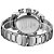 Relógio Masculino Weide AnaDigi WH5205 - Prata e Laranja - Imagem 3