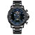 Relógio Masculino Weide AnaDigi WH8504B - Preto e Azul - Imagem 1