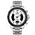 Relógio Masculino Weide AnaDigi WH8504B - Prata e Branco - Imagem 1