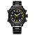 Relógio Masculino Weide AnaDigi WH7302B - Preto e Amarelo - Imagem 1