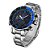 Relógio Masculino Weide AnaDigi WH5203 - Prata e Azul - Imagem 2