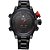 Relógio Masculino Weide AnaDigi WH5210B - Preto e Vermelho - Imagem 1