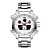 Relógio Masculino Weide AnaDigi WH7303 - Prata e Branco - Imagem 1