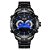Relógio Masculino Weide AnaDigi WH8501B - Preto e Azul - Imagem 1