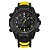 Relógio Masculino Weide AnaDigi WH6406B - Preto e Amarelo - Imagem 1