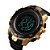 Relógio Masculino Tuguir Digital TG139 Dourado e Preto - Imagem 3