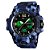 Relógio Masculino Skmei AnaDigi 1155B - Azul e Camuflado - Imagem 2