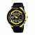 Relógio Masculino Skmei AnaDigi 0931 - Preto e Amarelo - Imagem 1