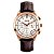 Relógio Masculino Skmei Analógico 9127 - Marrom, Rosê e Branco - Imagem 1