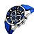 Relógio Masculino Skmei Analógico 9128 - Azul, Preto e Prata - Imagem 2