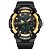 Relógio Masculino Weide AnaDigi WA3J8008 - Preto e Dourado - Imagem 1