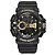 Relógio Masculino Weide AnaDigi WA3J8002 - Preto e Dourado - Imagem 1
