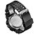 Relógio Masculino Weide AnaDigi WA3J8003 - Preto e Dourado - Imagem 3