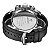 Relógio Masculino Weide AnaDigi WH-3405 - Preto e Prata - Imagem 3