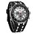Relógio Masculino Weide AnaDigi WH-1107 - Preto e Prata - Imagem 2