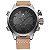 Relógio Masculino Weide AnaDigi WH-6101 - Marrom e Cinza - Imagem 1