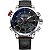 Relógio Masculino Weide AnaDigi WH-3401-C - Preto e Prata - Imagem 1