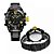 Relógio Masculino Weide AnaDigi WH-2310 - Preto e Amarelo - Imagem 3