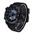 Relógio Masculino Weide AnaDigi WH-3401 - Preto e Azul - Imagem 2