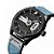 Relógio Masculino Curren Analógico 8301 - Azul e Preto - Imagem 2